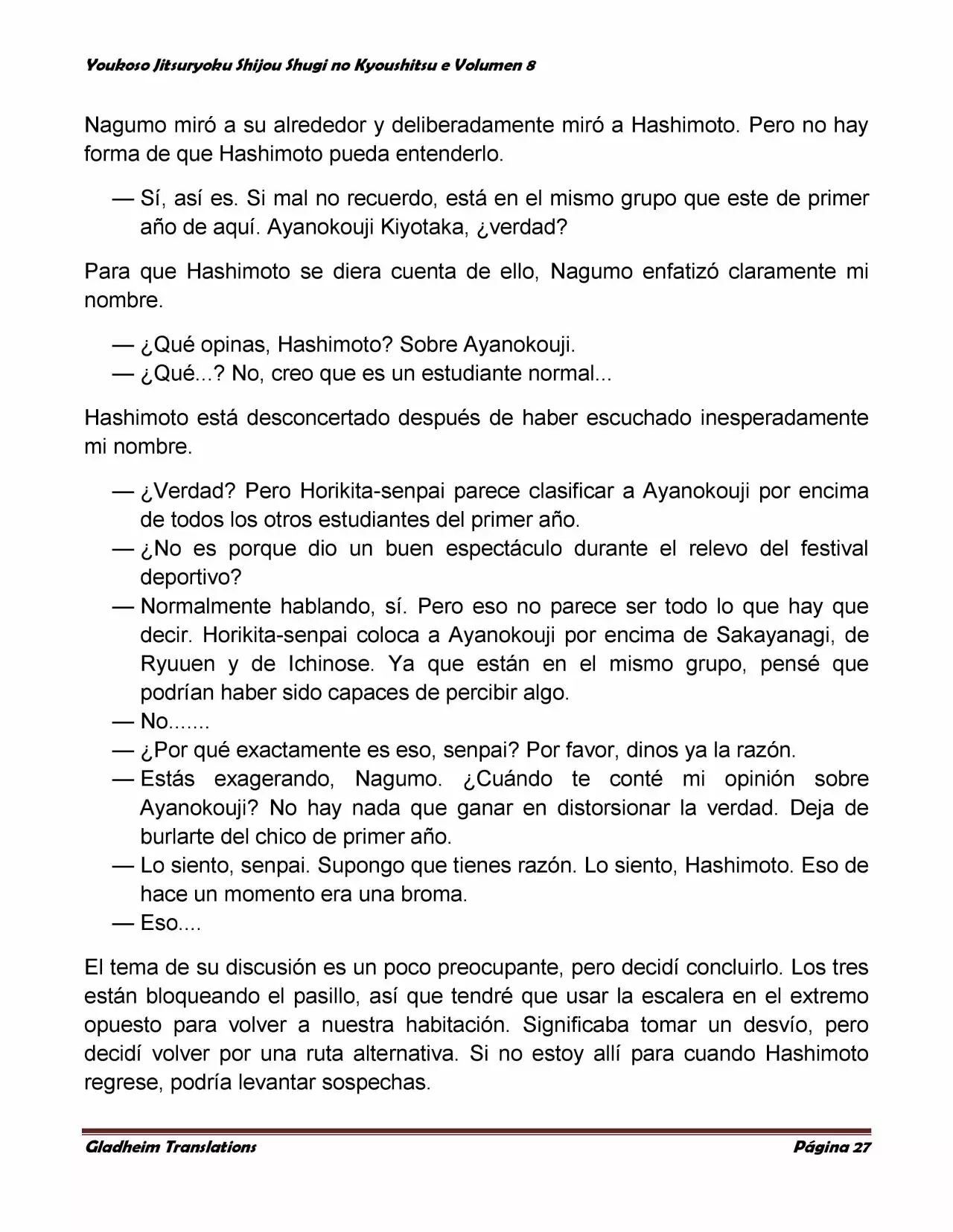 Página 27 del Manga