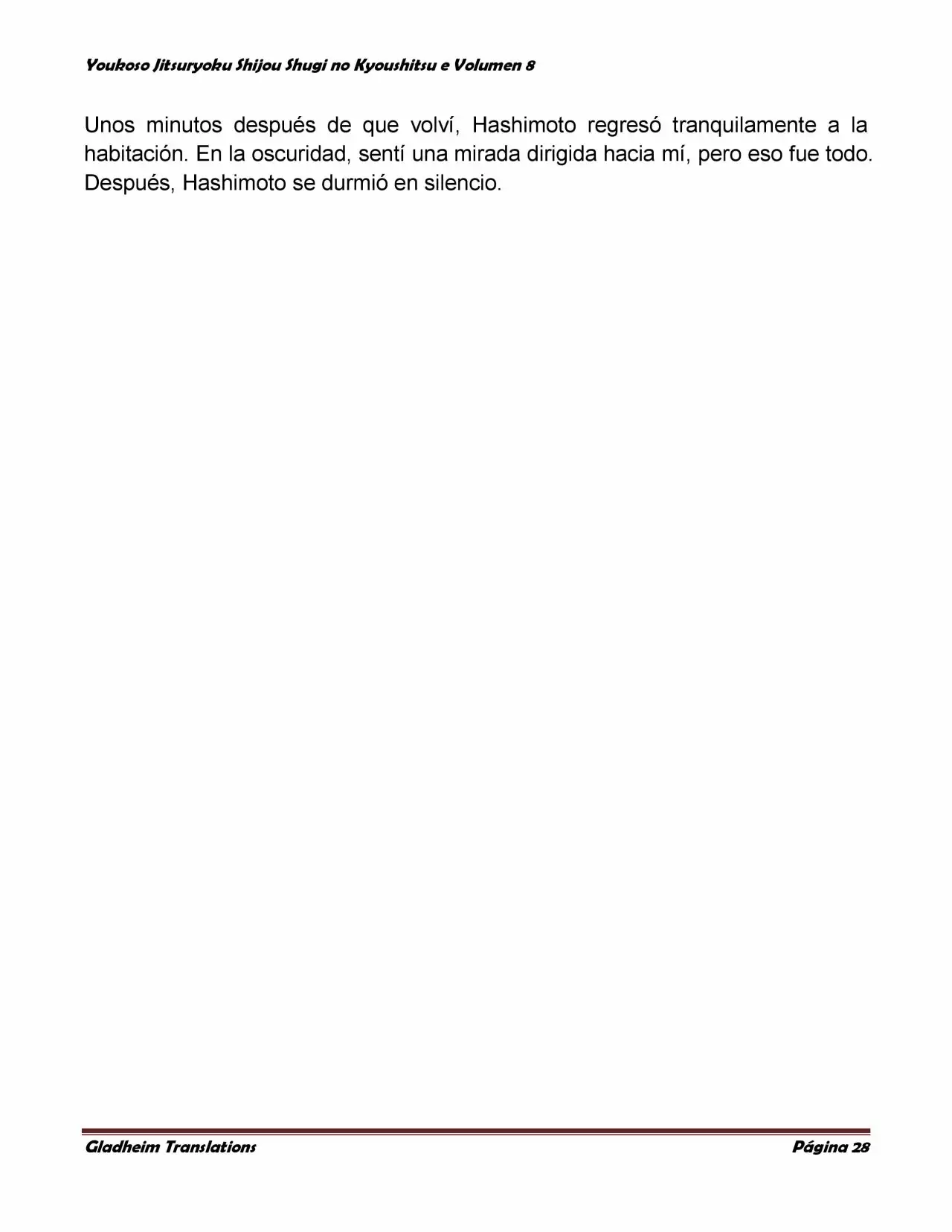 Página 28 del Manga