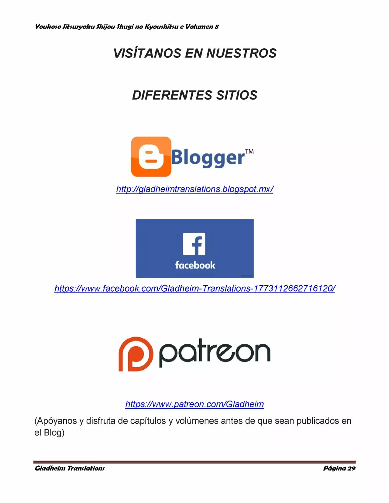 Página 29 del Manga