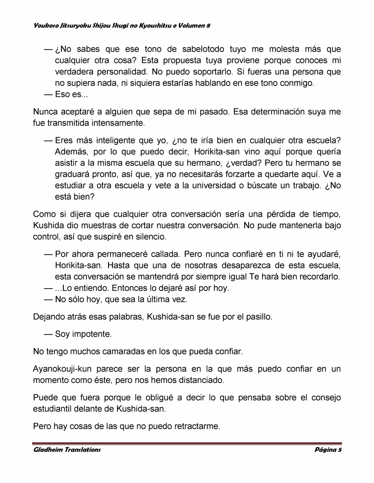 Página 5 del Manga