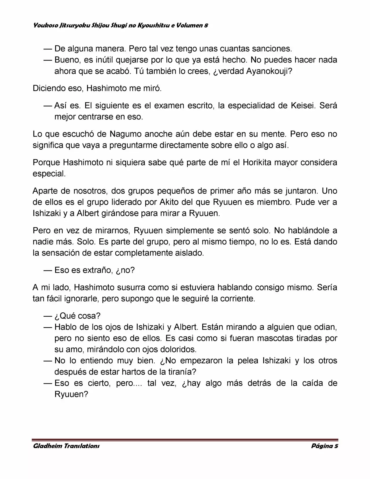 Página 5 del Manga