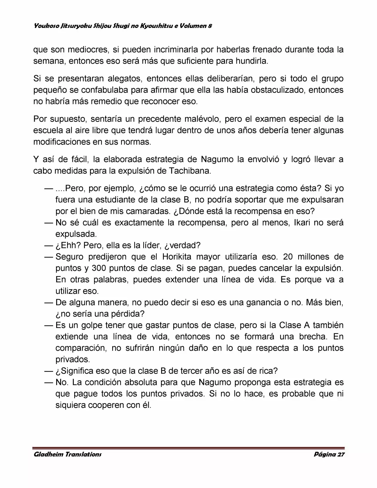 Página 27 del Manga