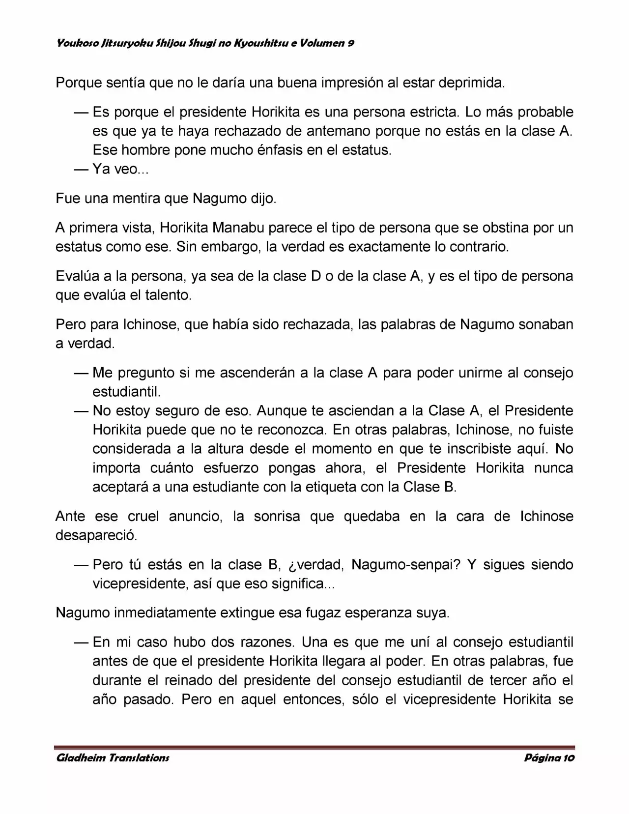 Página 10 del Manga