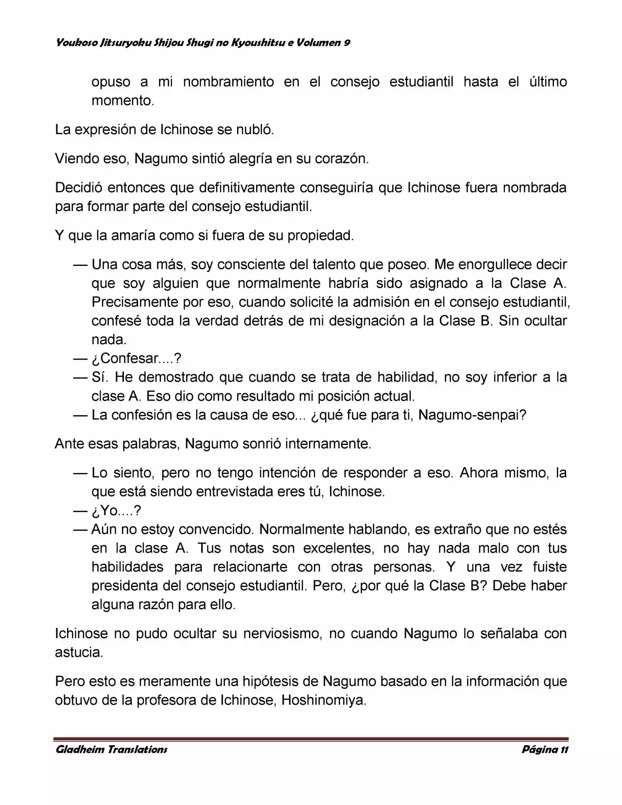 Página 11 del Manga