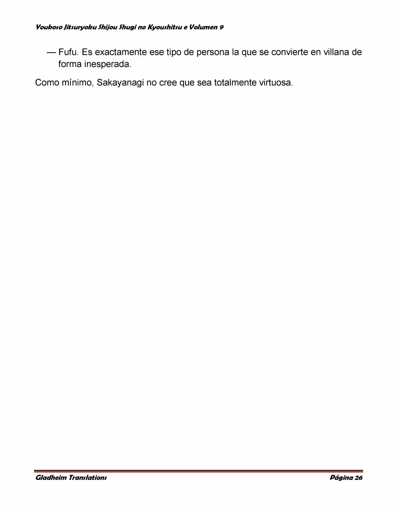 Página 26 del Manga