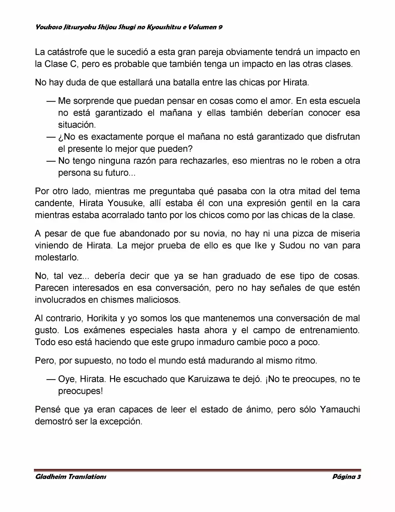 Página 3 del Manga