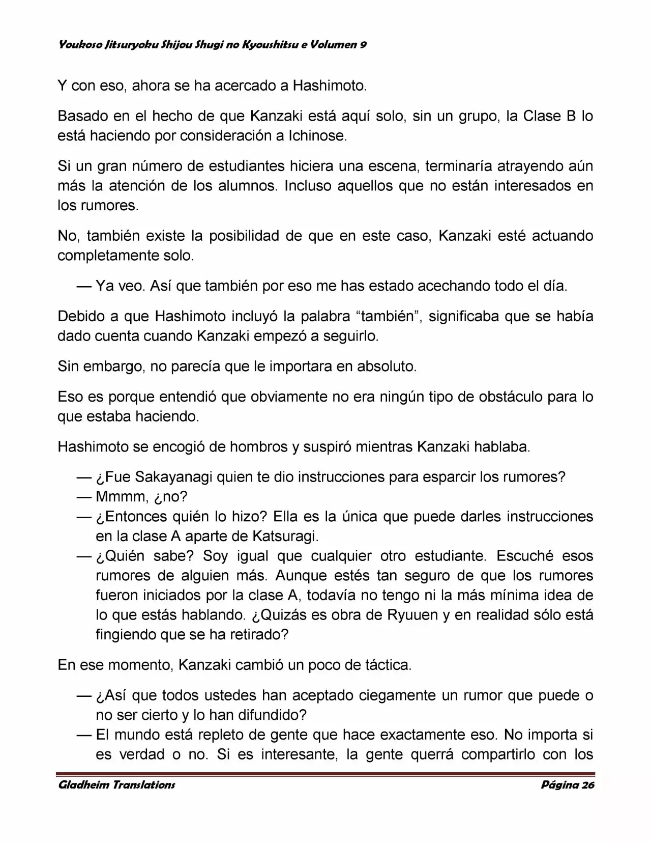 Página 26 del Manga