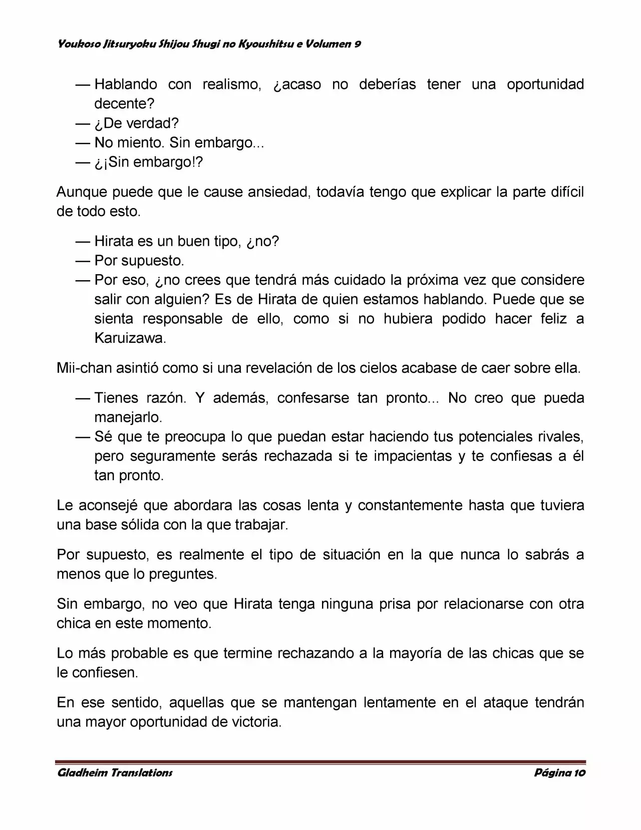 Página 10 del Manga