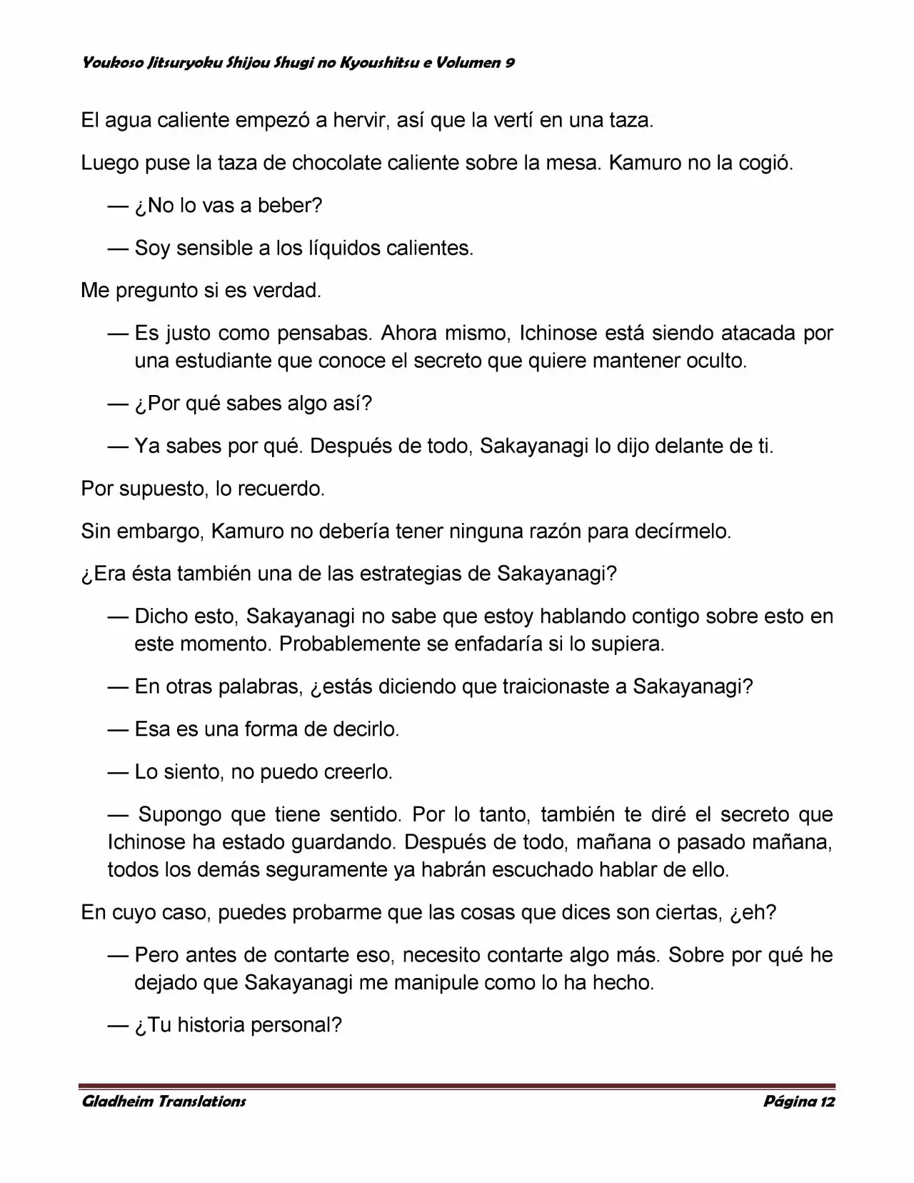 Página 12 del Manga