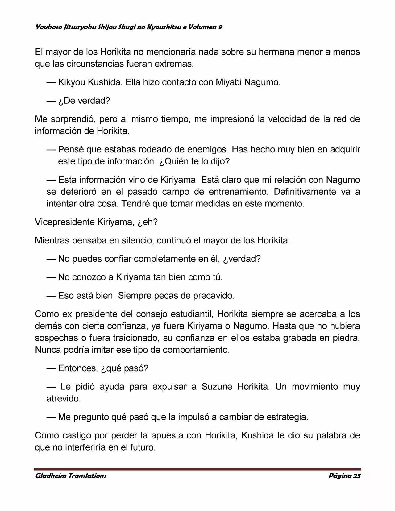 Página 25 del Manga