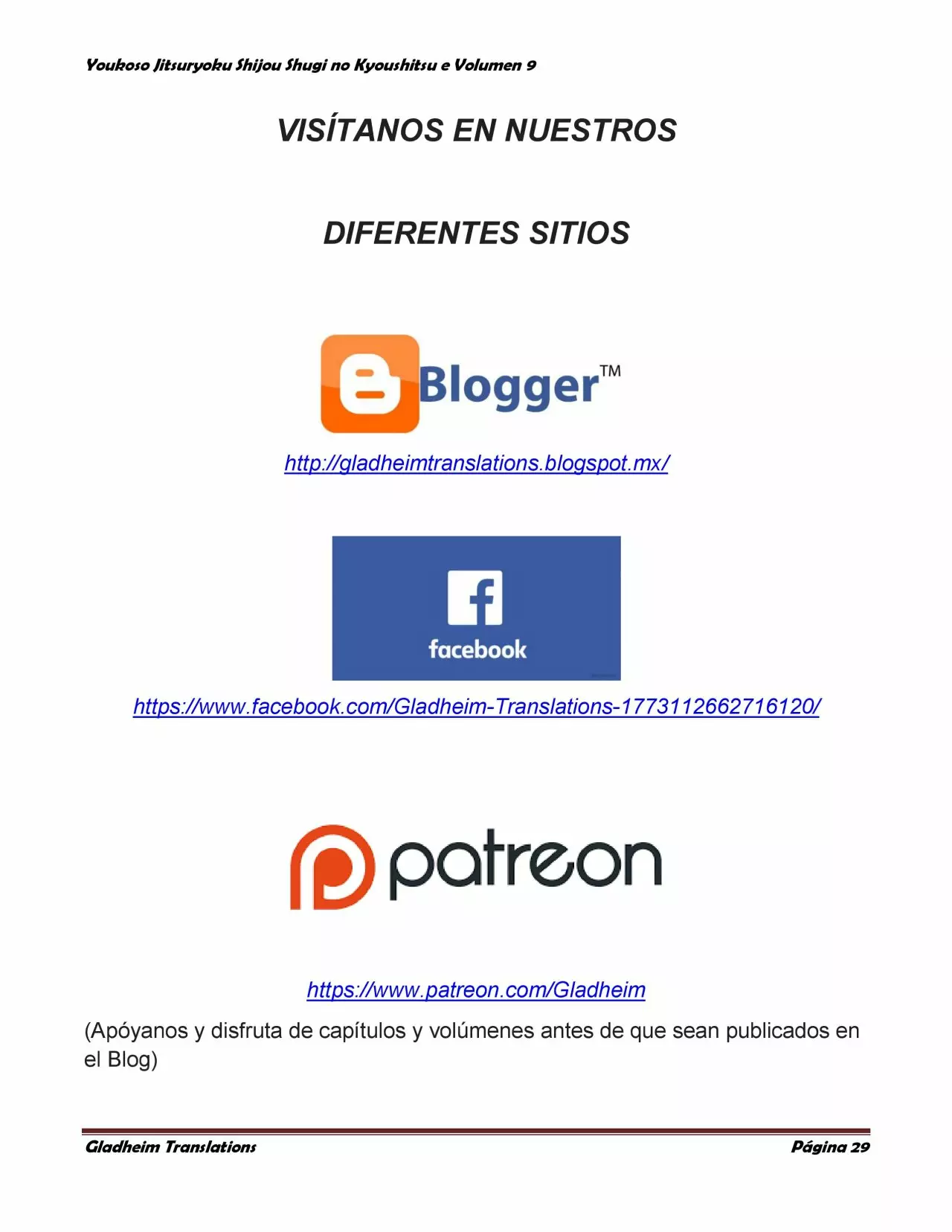 Página 29 del Manga