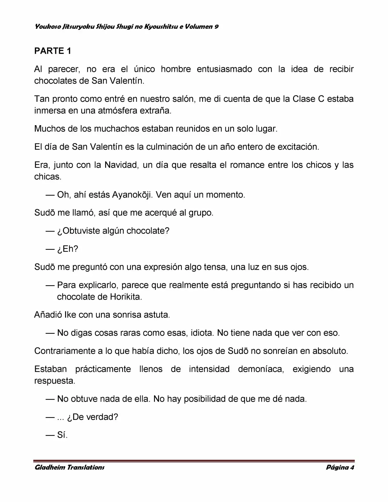 Página 4 del Manga