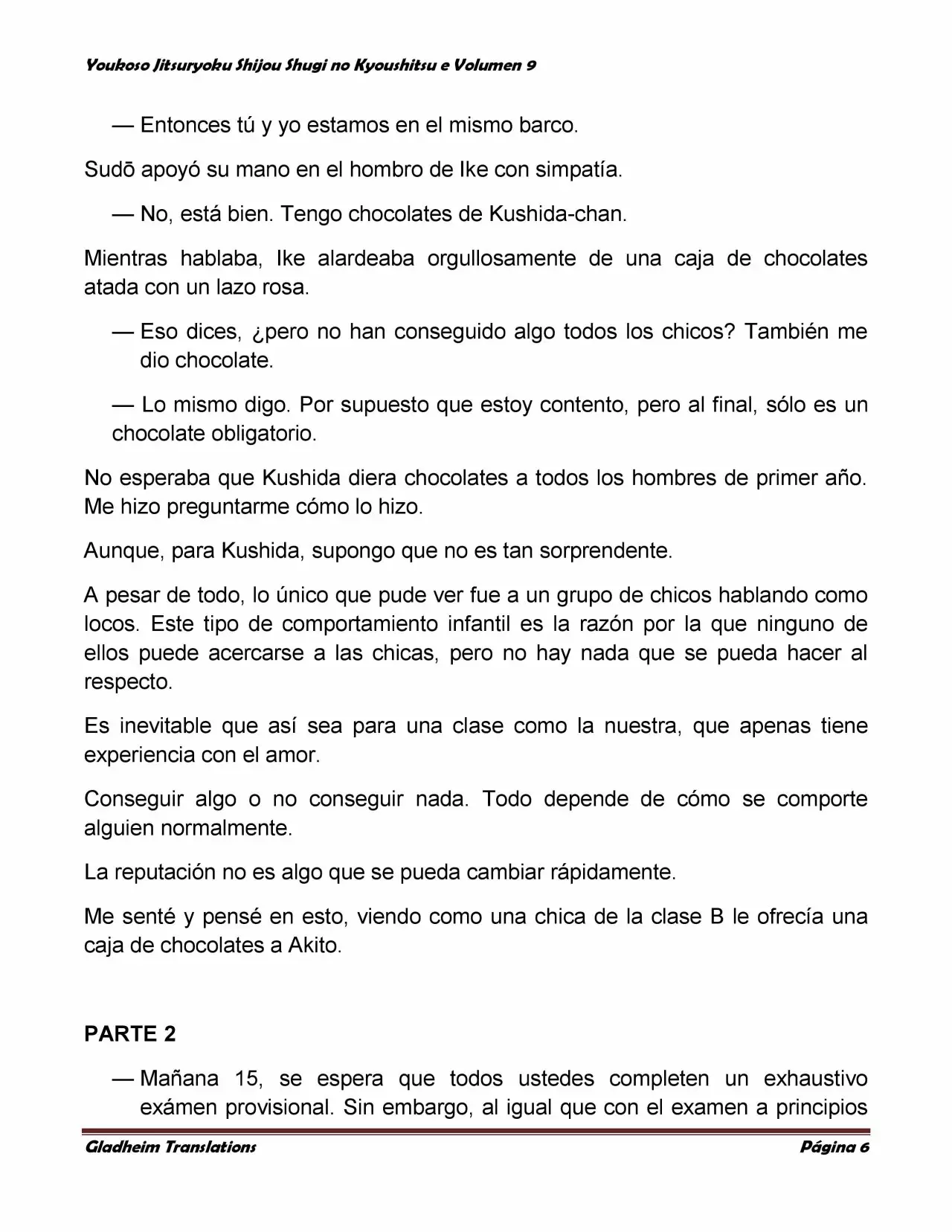 Página 6 del Manga