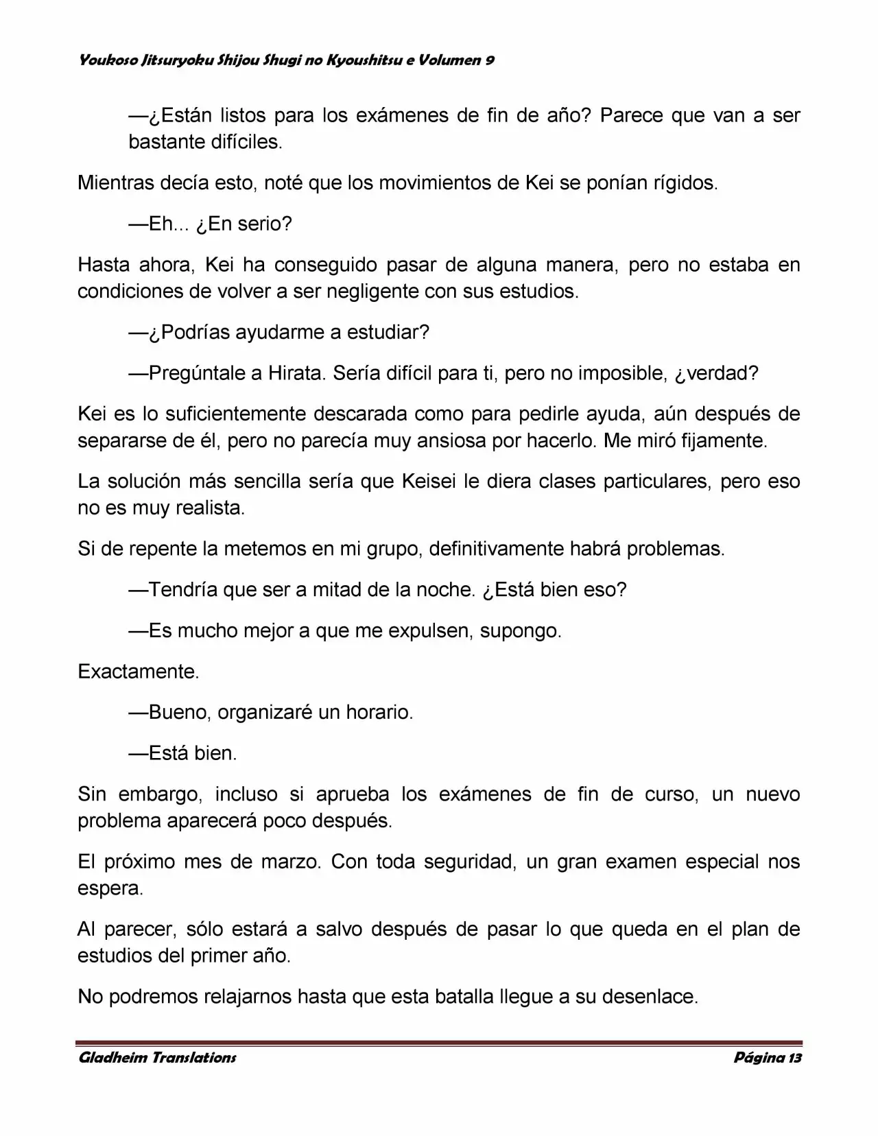 Página 13 del Manga