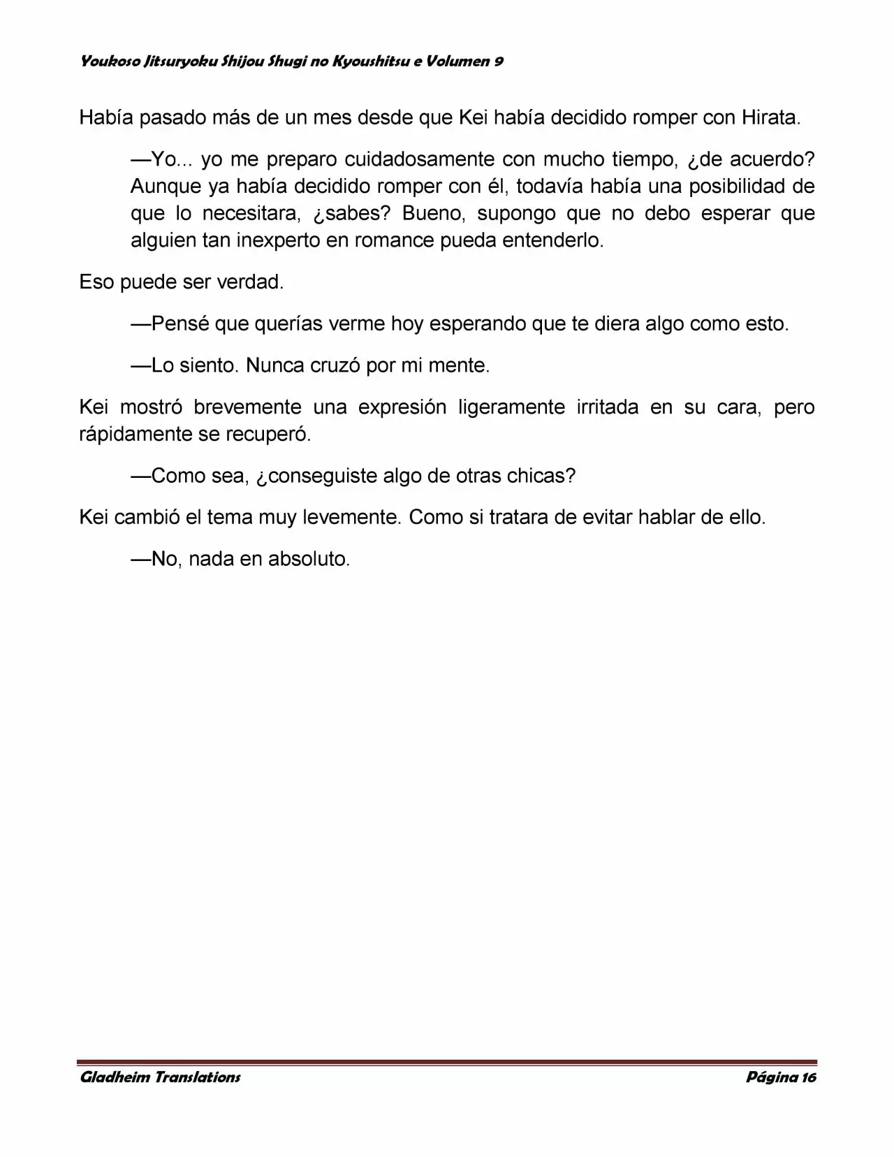 Página 16 del Manga