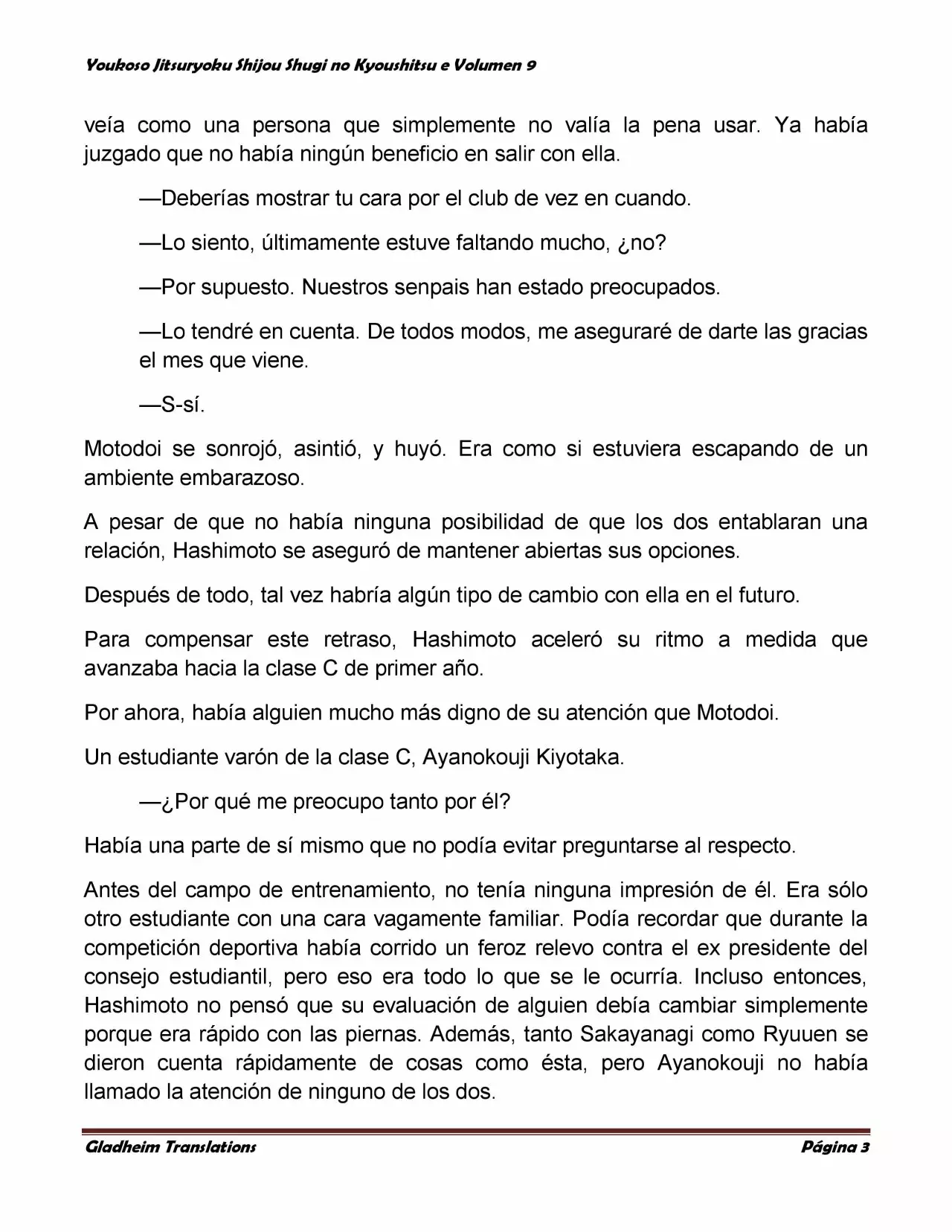 Página 3 del Manga