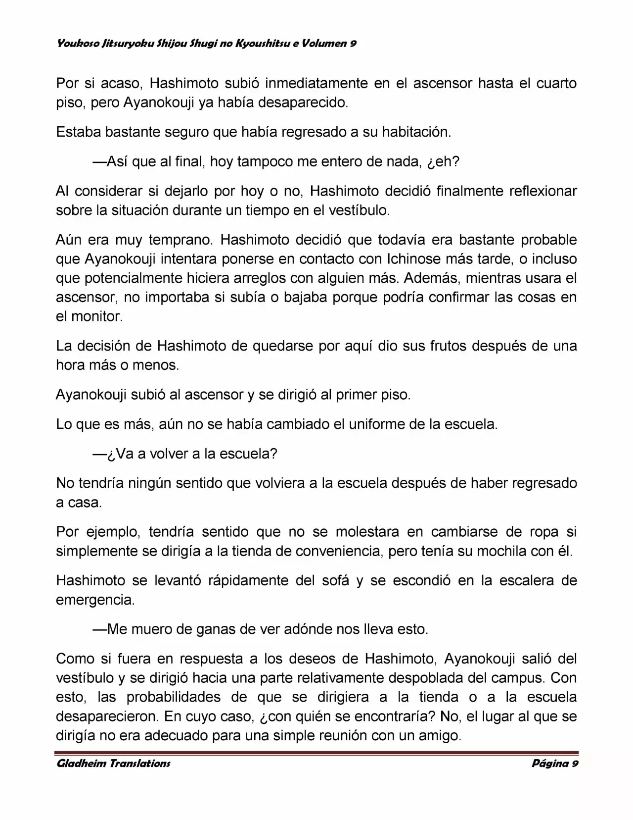 Página 9 del Manga