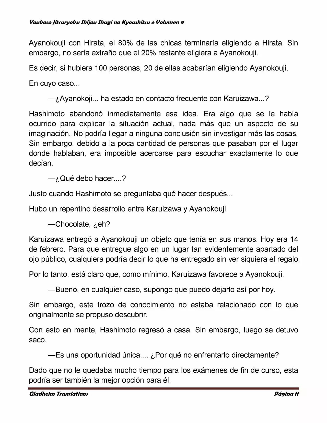 Página 11 del Manga