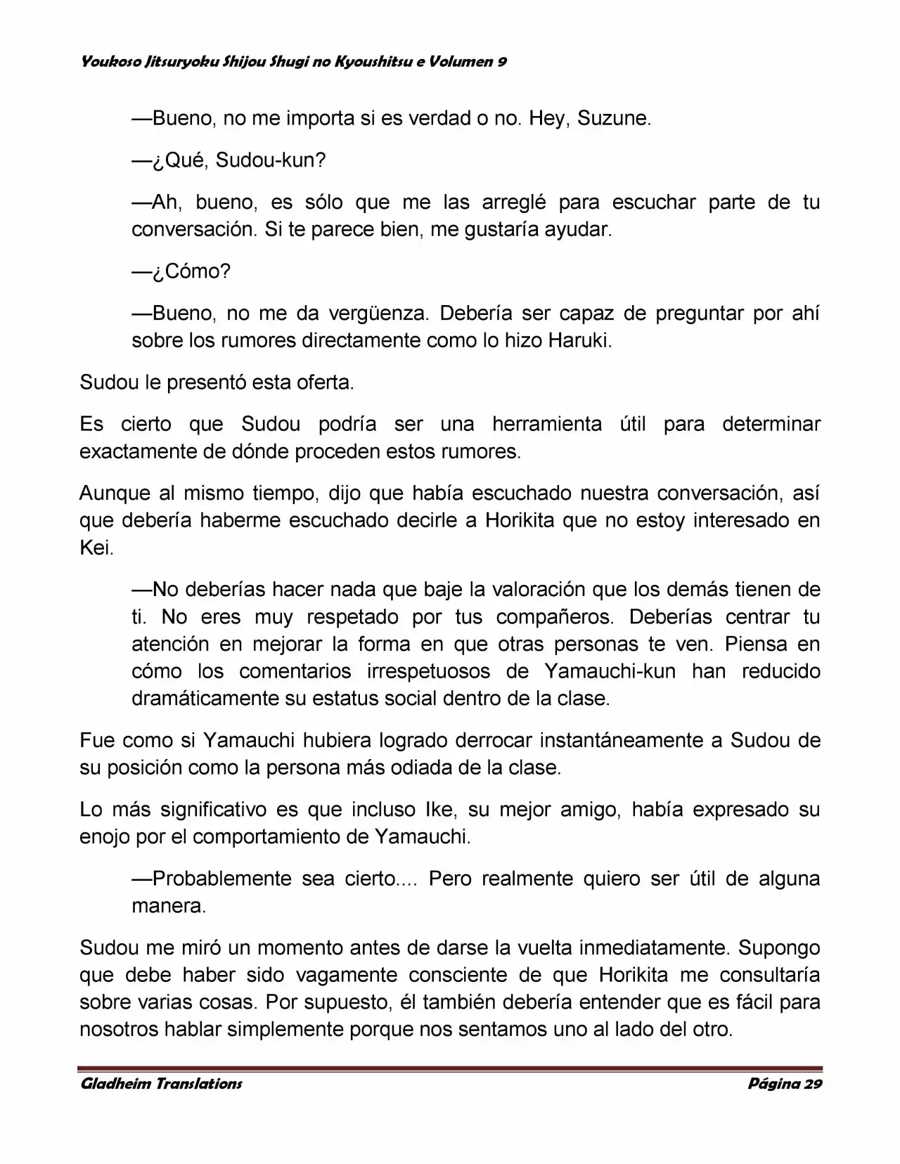 Página 29 del Manga