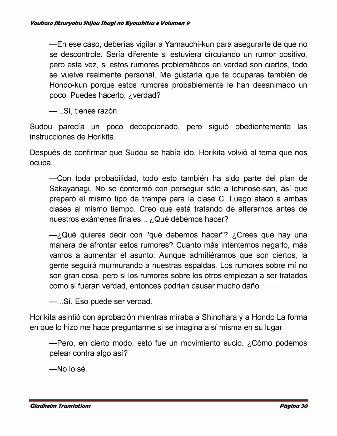 Página 30 del Manga