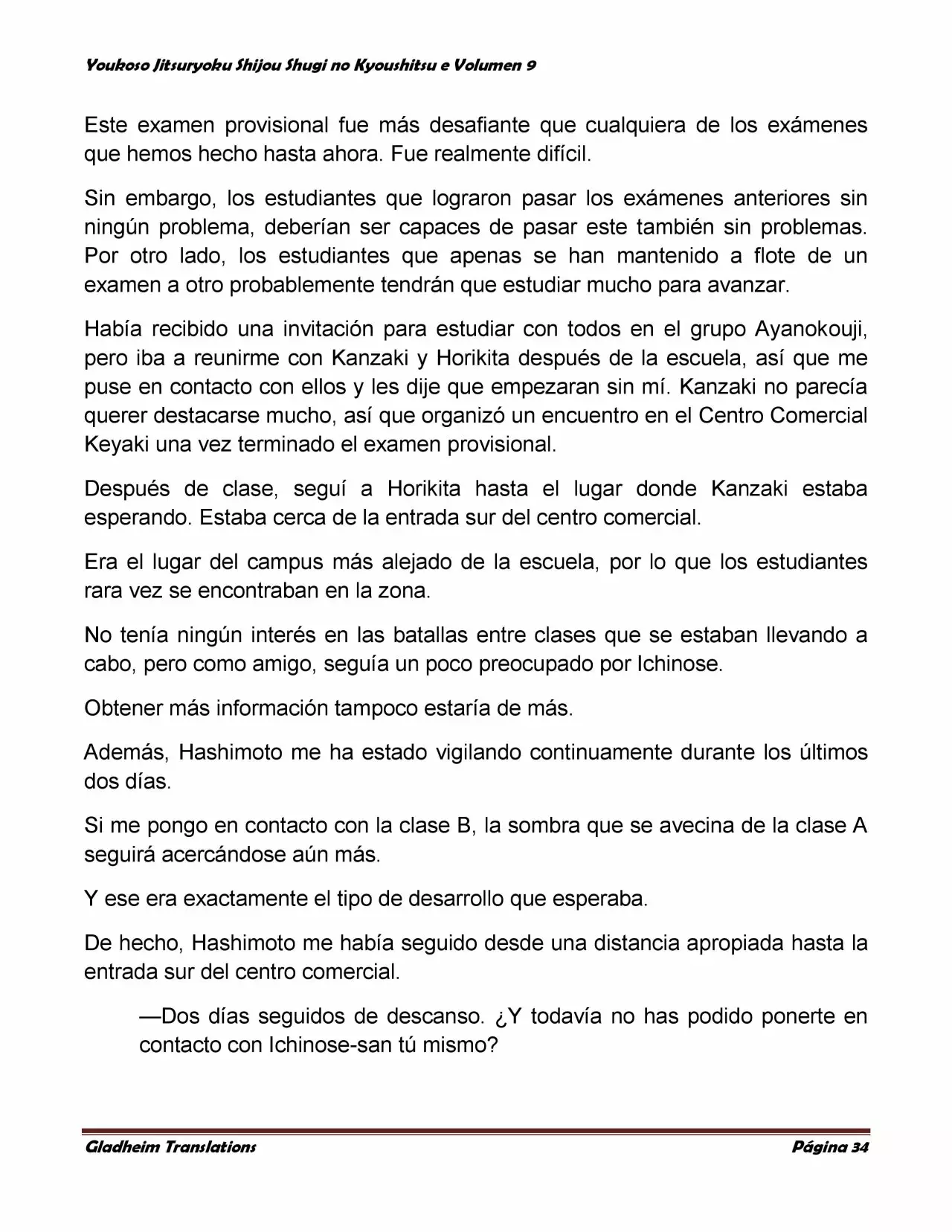 Página 34 del Manga