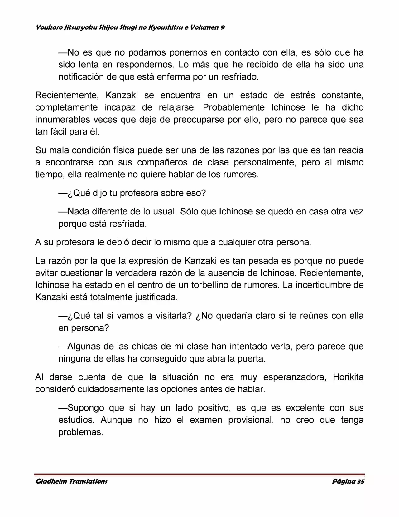 Página 35 del Manga