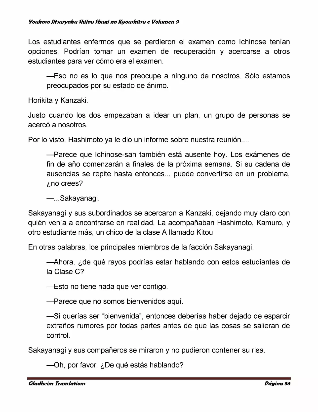 Página 36 del Manga