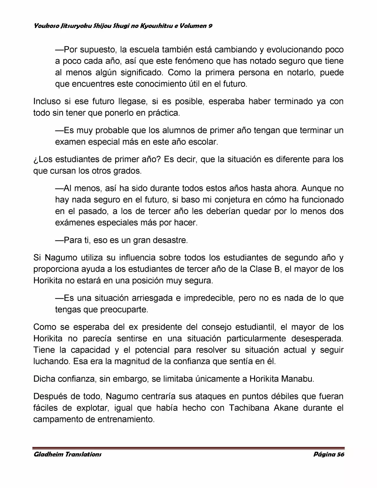 Página 56 del Manga
