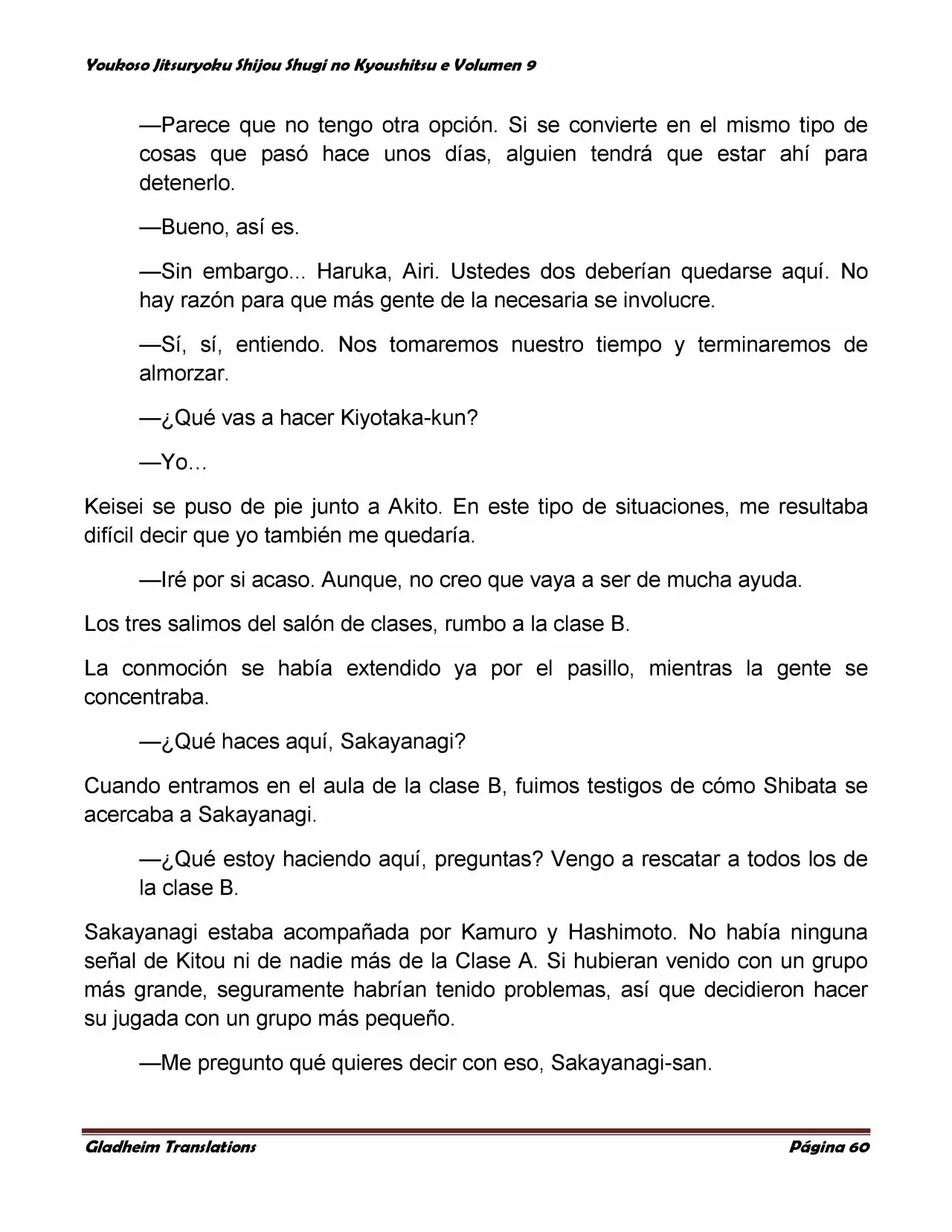 Página 60 del Manga