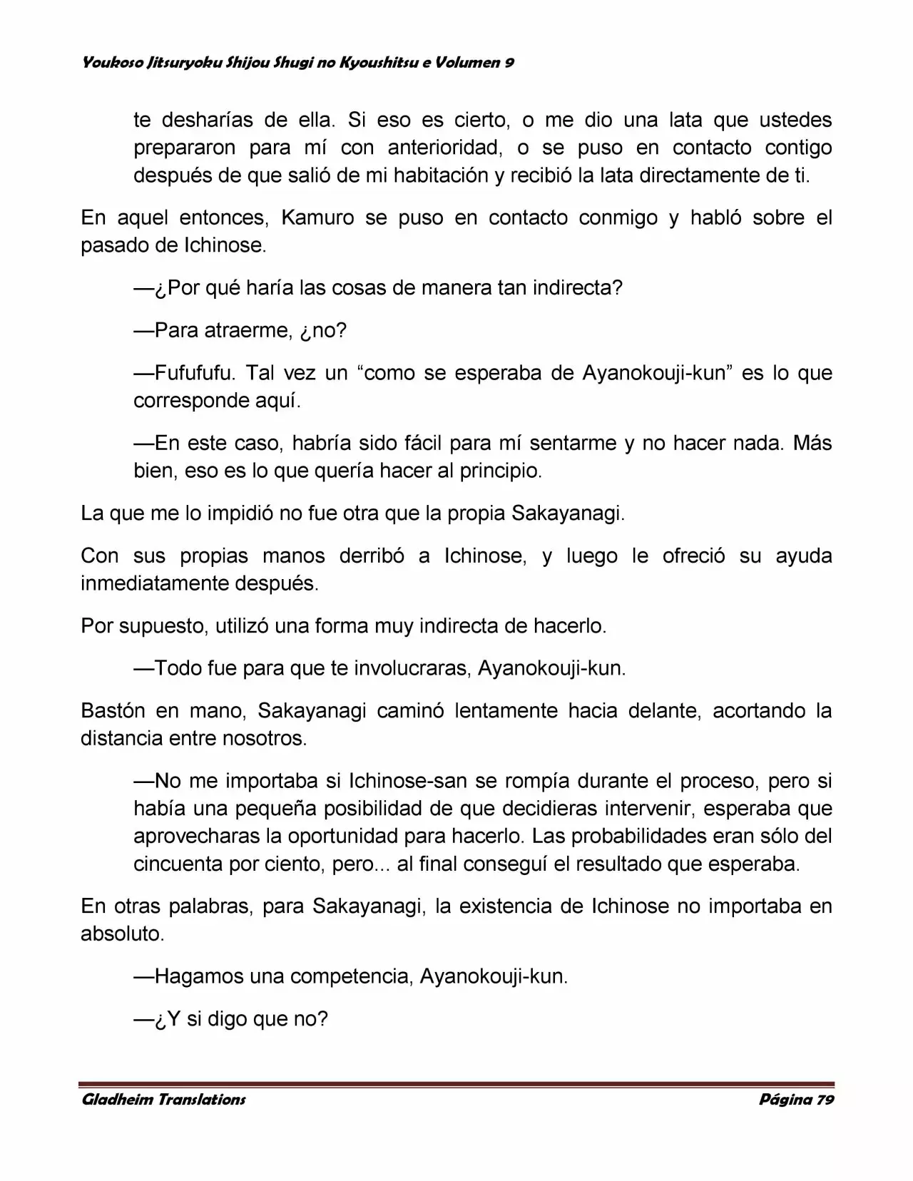 Página 79 del Manga