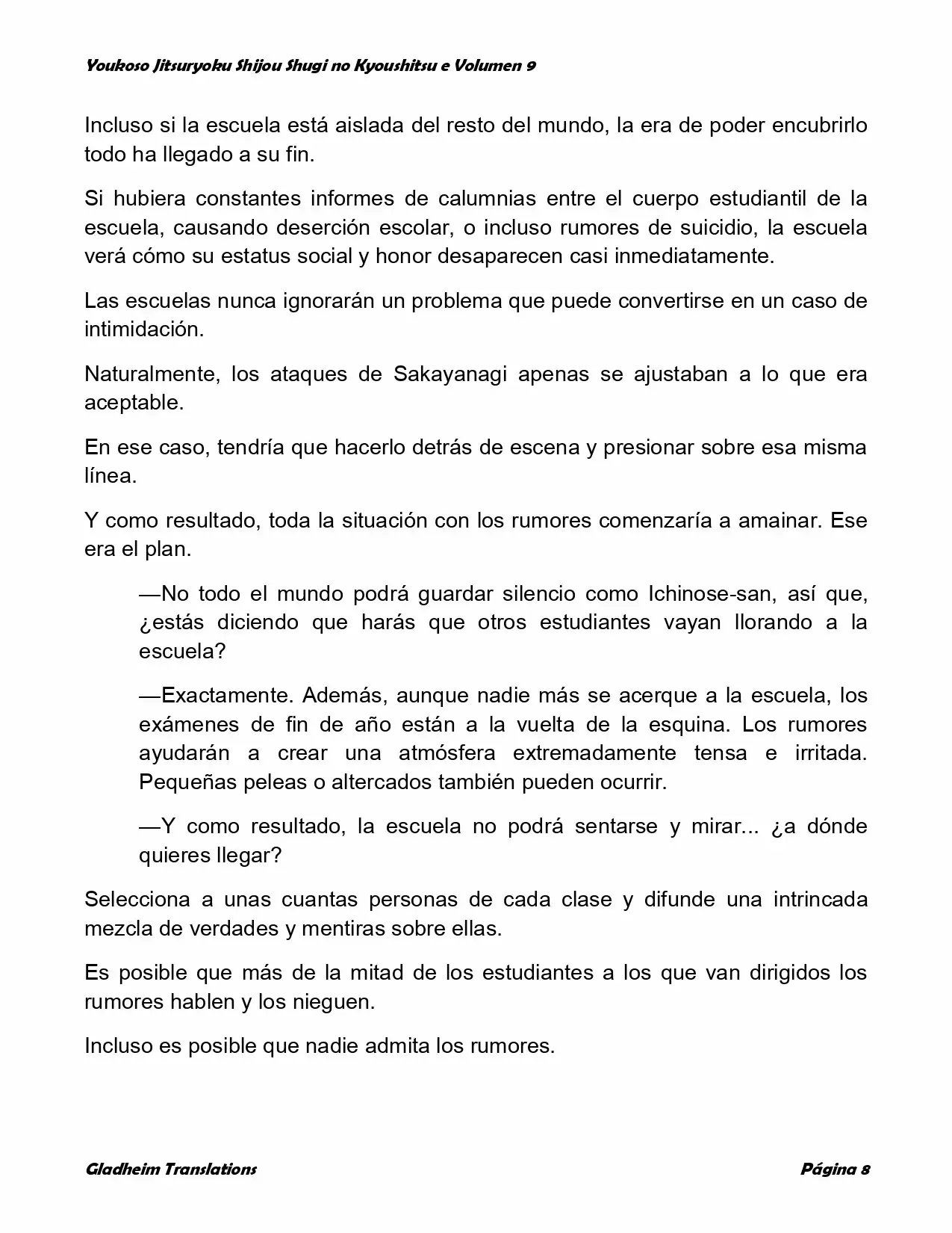 Página 8 del Manga