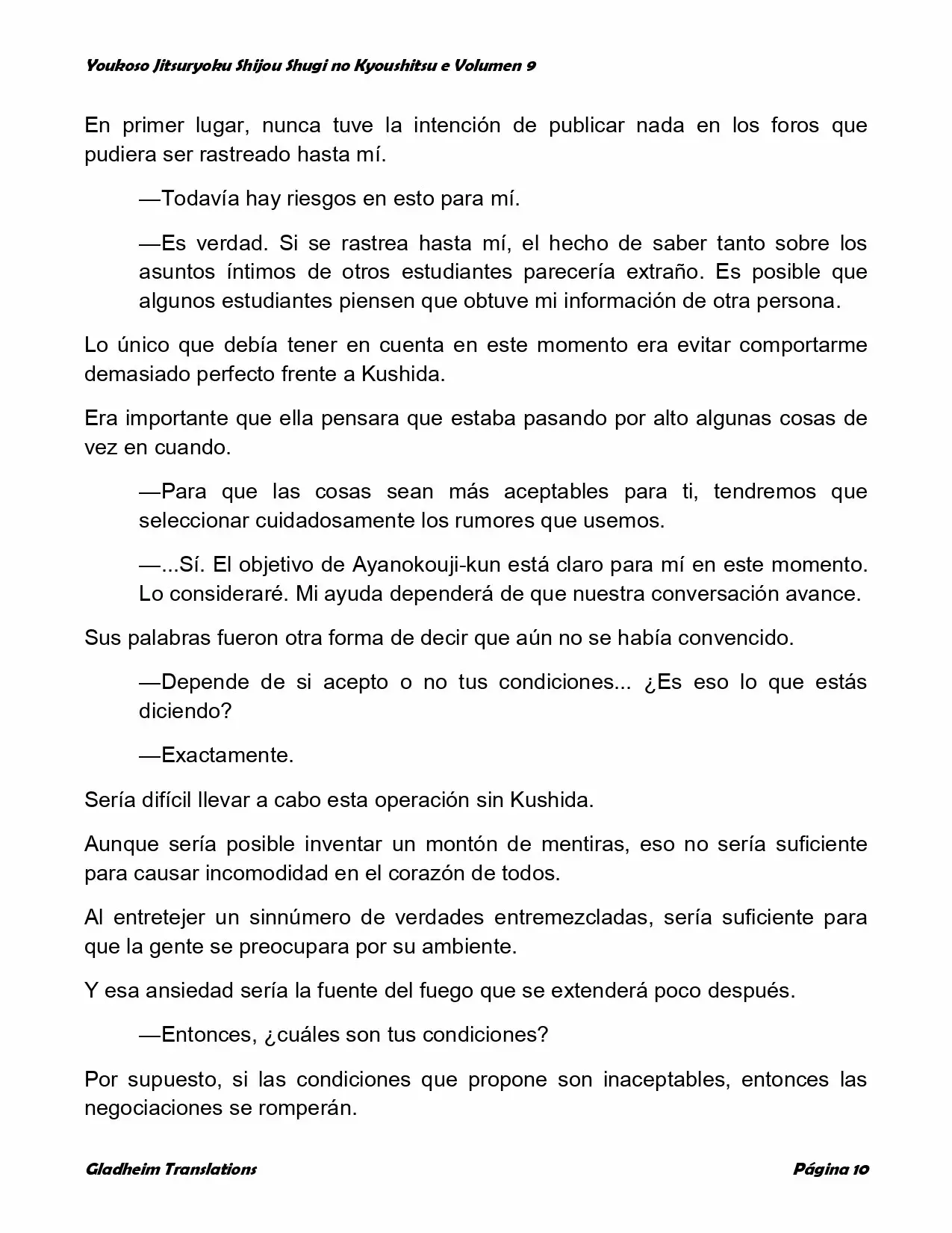 Página 10 del Manga