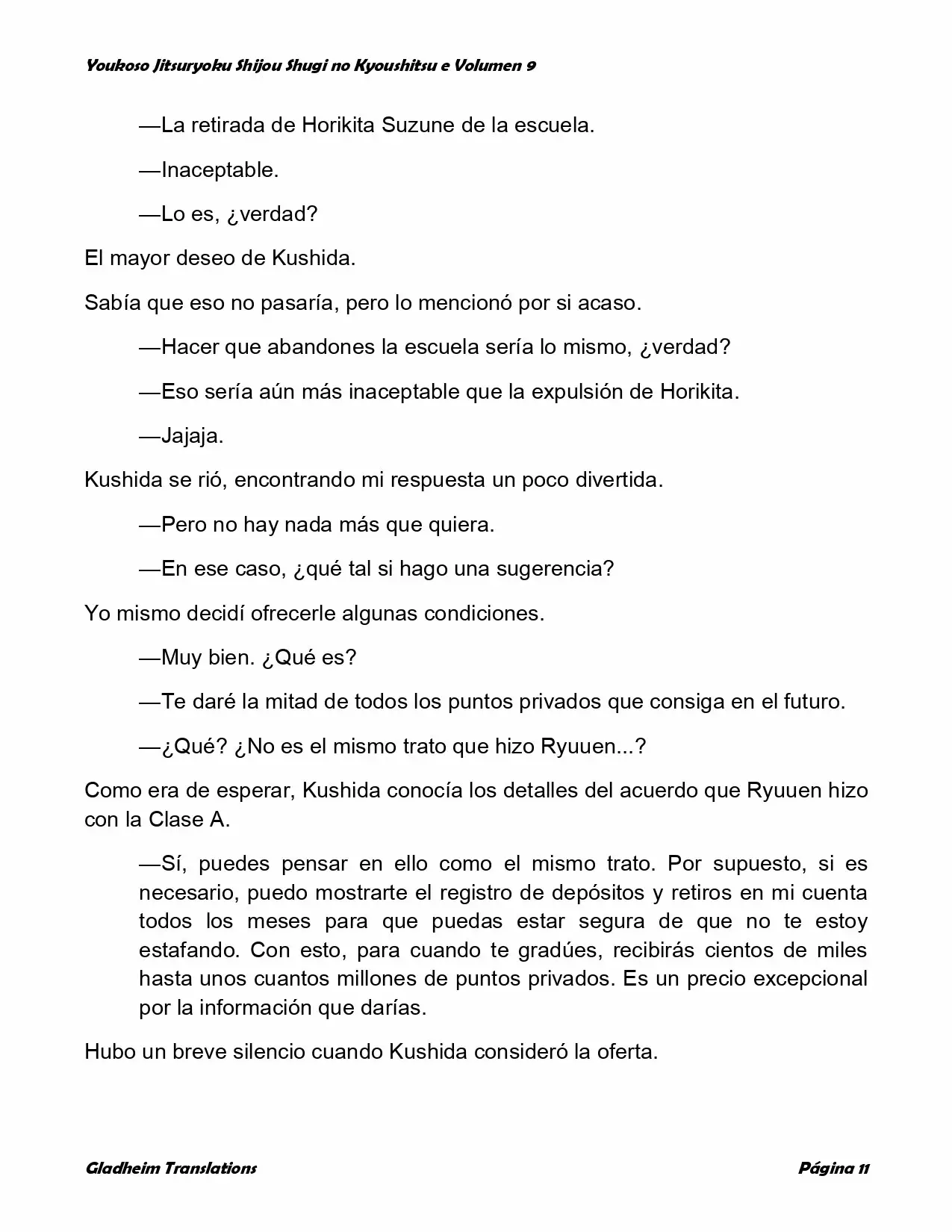 Página 11 del Manga