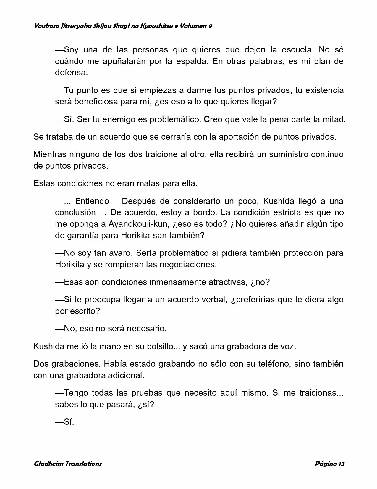 Página 13 del Manga