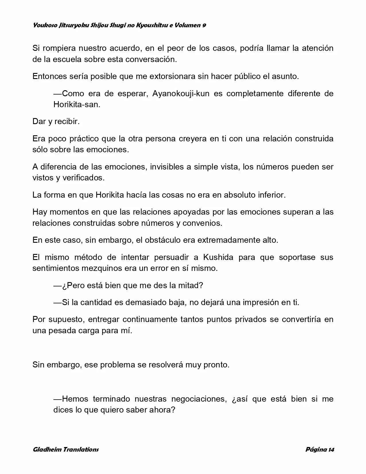 Página 14 del Manga