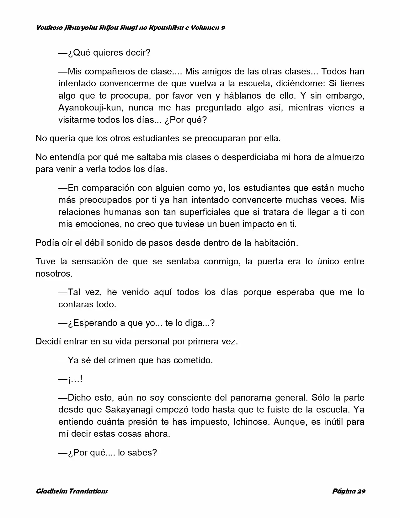 Página 29 del Manga