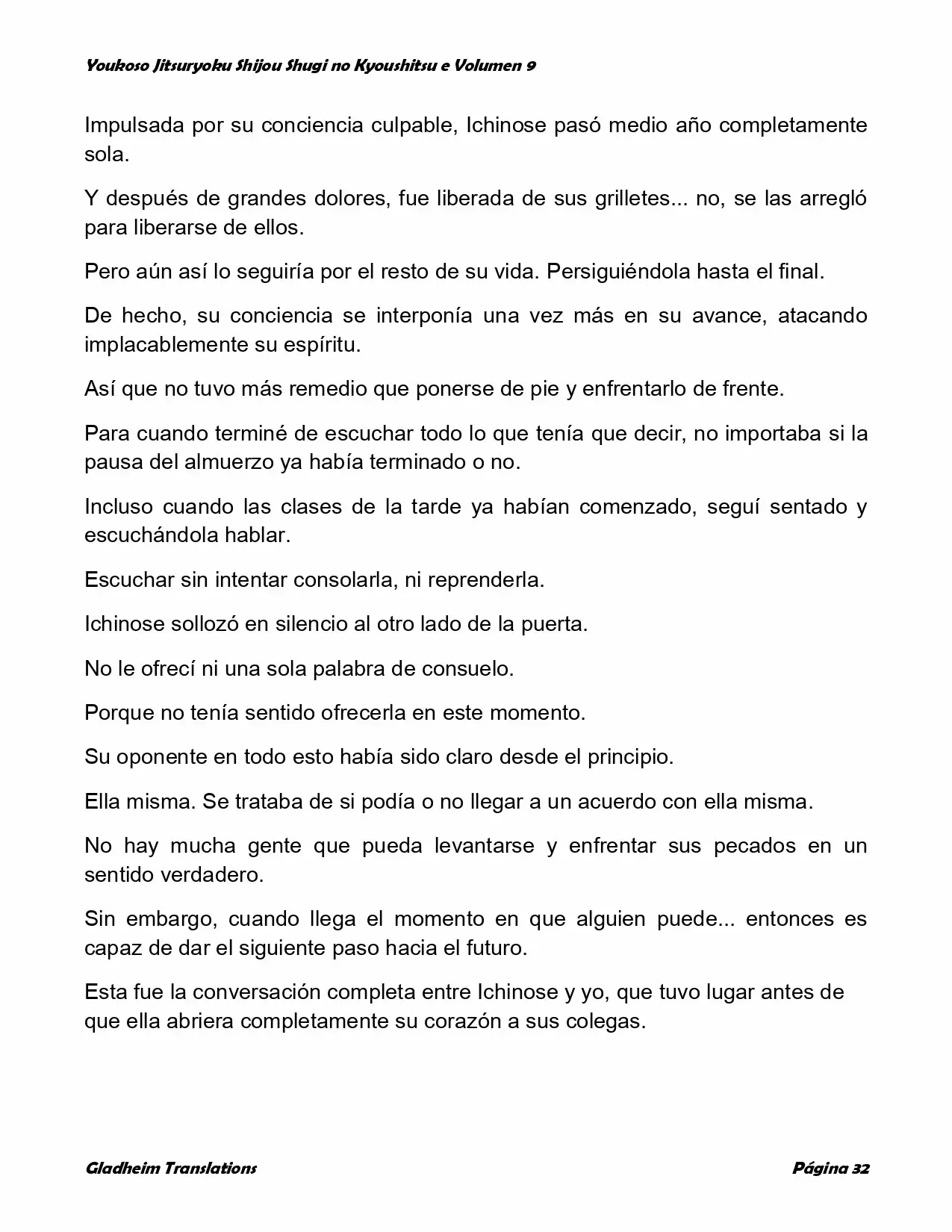 Página 32 del Manga