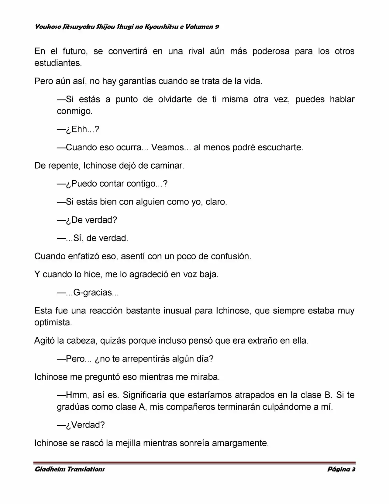 Página 3 del Manga