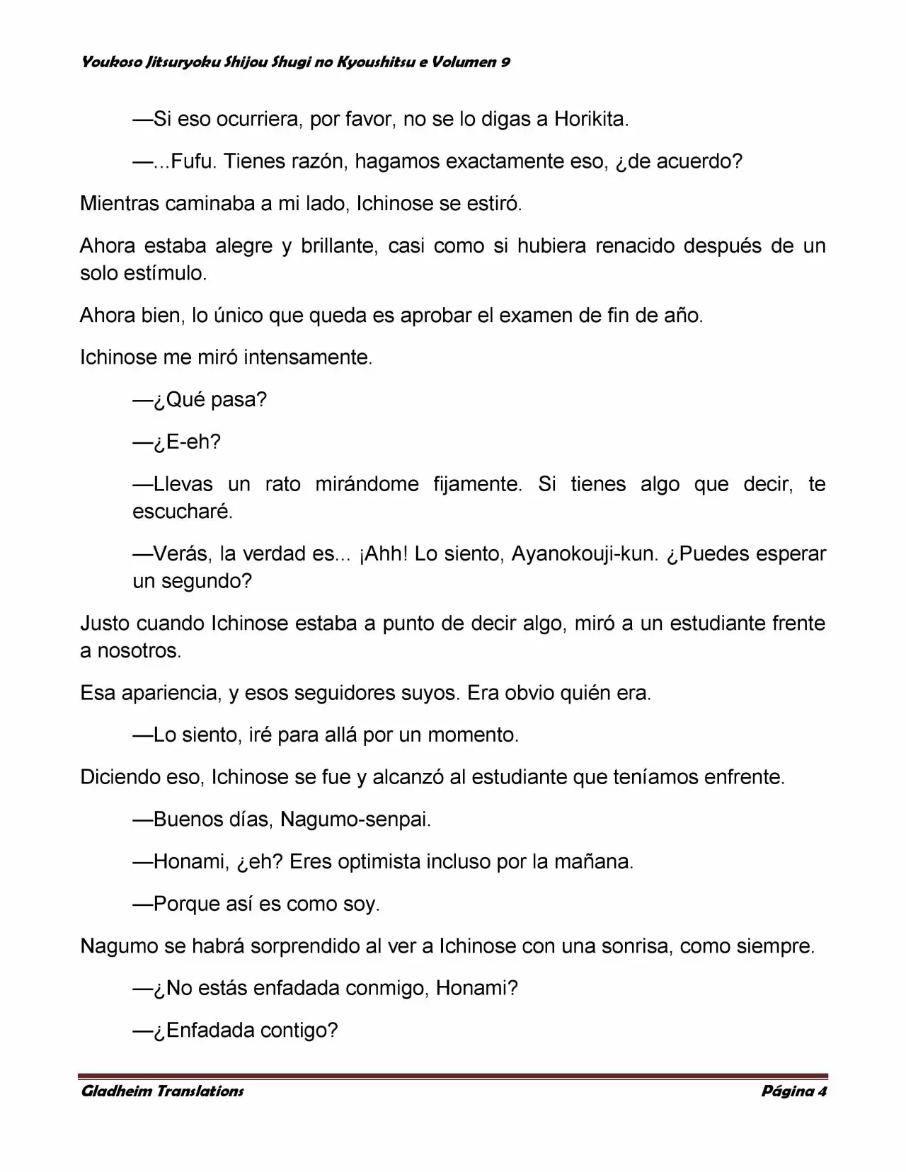 Página 4 del Manga