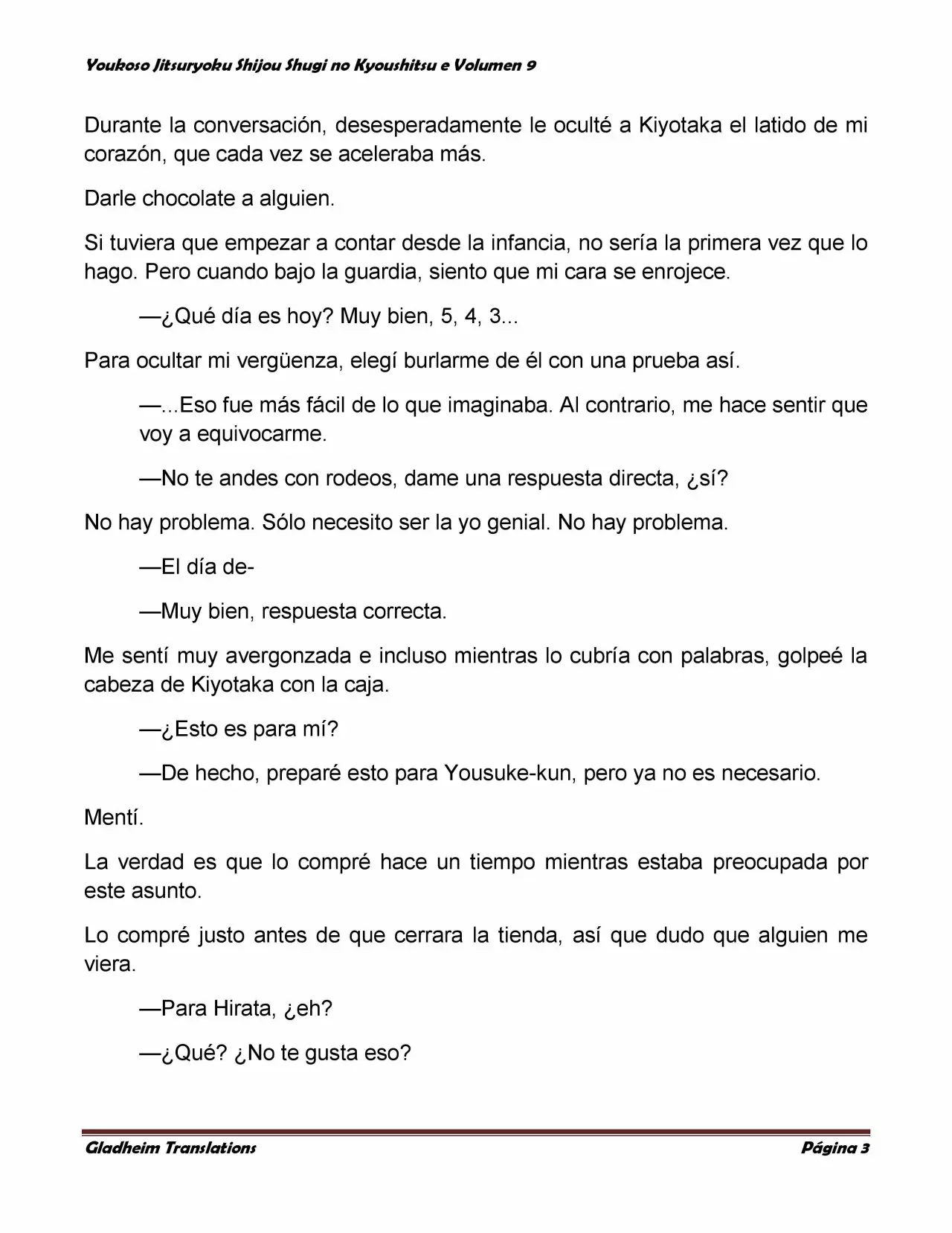 Página 3 del Manga