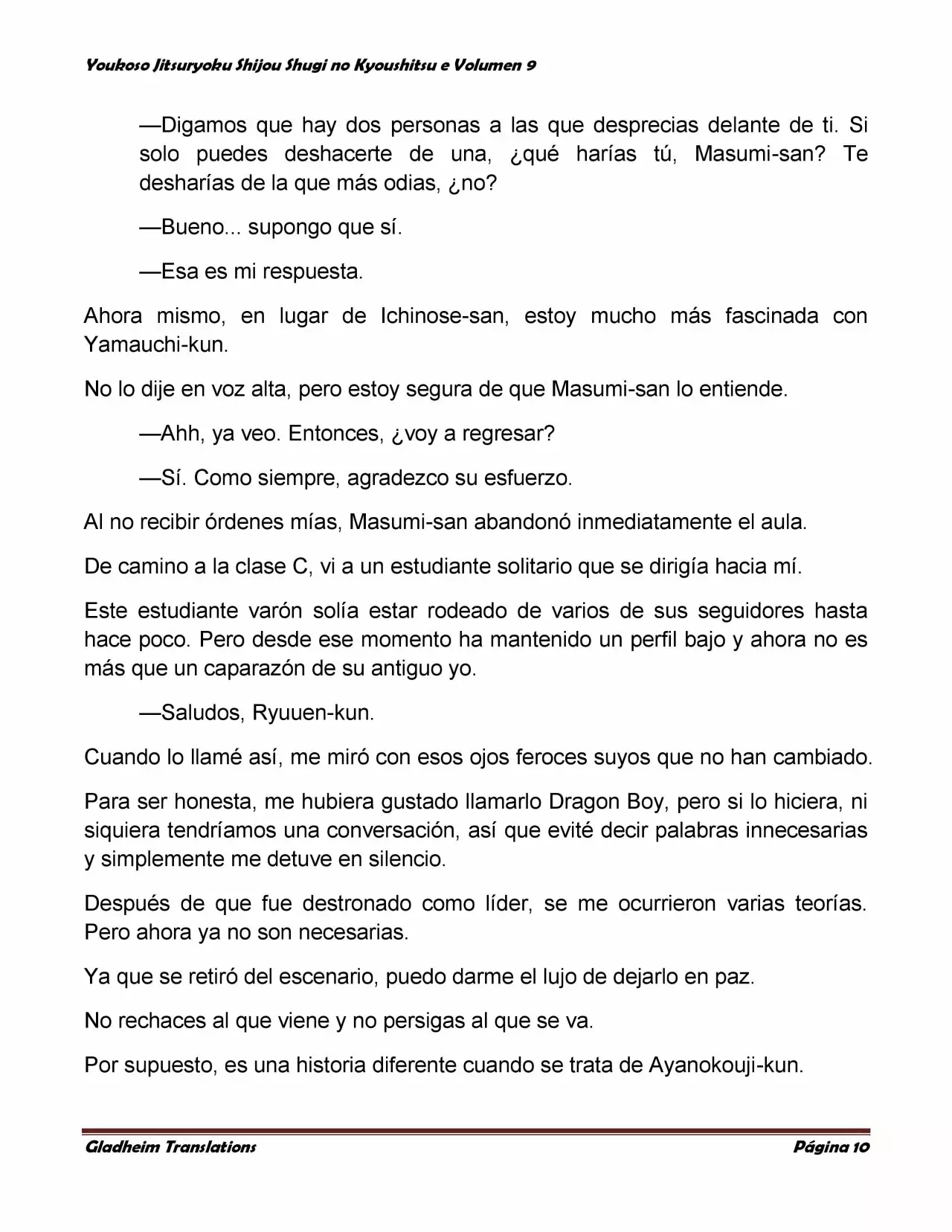 Página 10 del Manga
