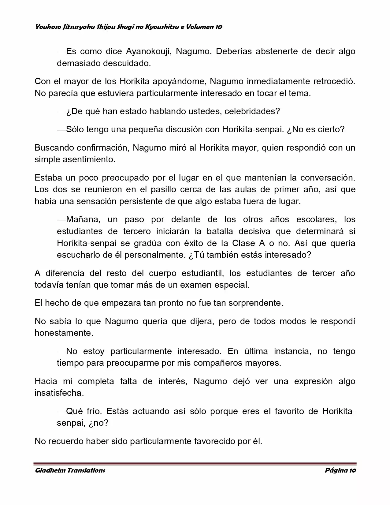 Página 10 del Manga