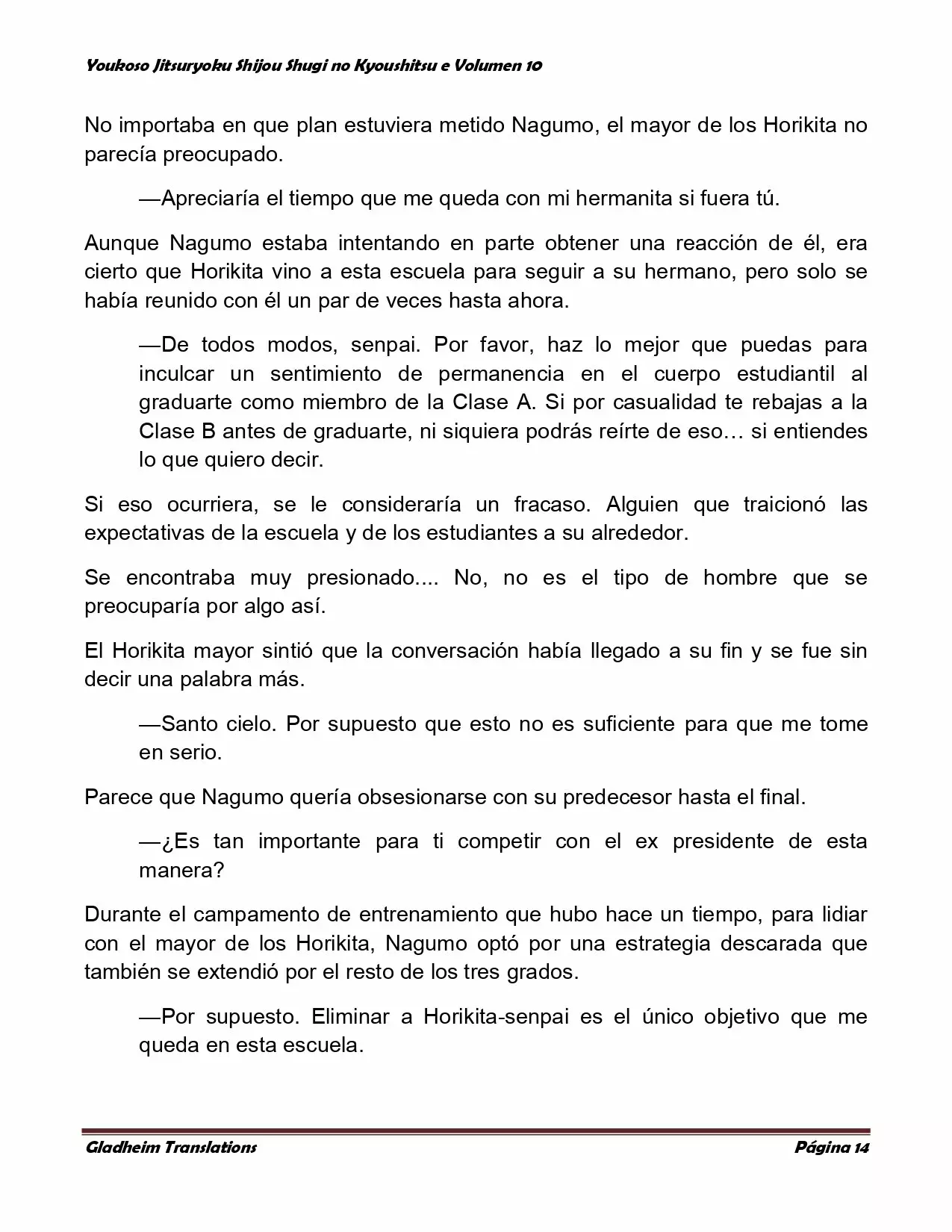 Página 14 del Manga