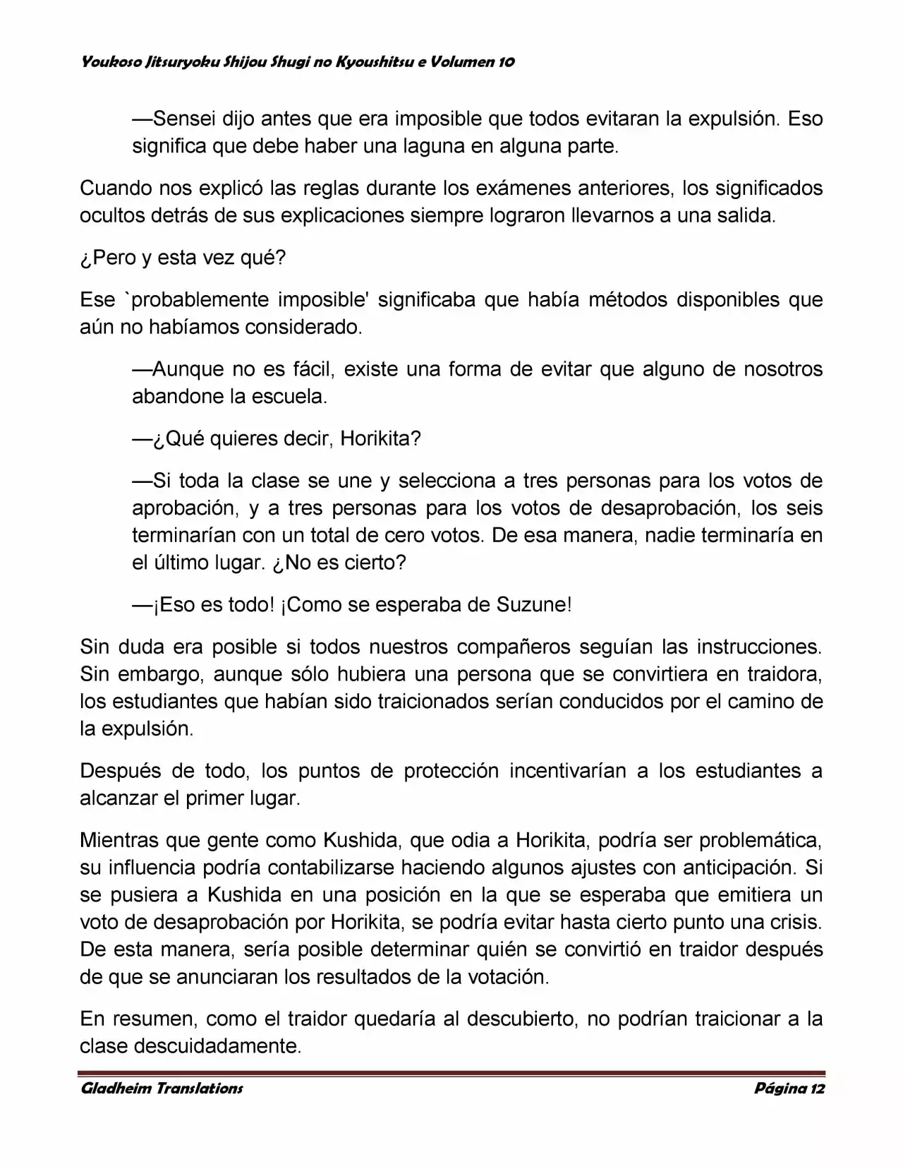 Página 12 del Manga