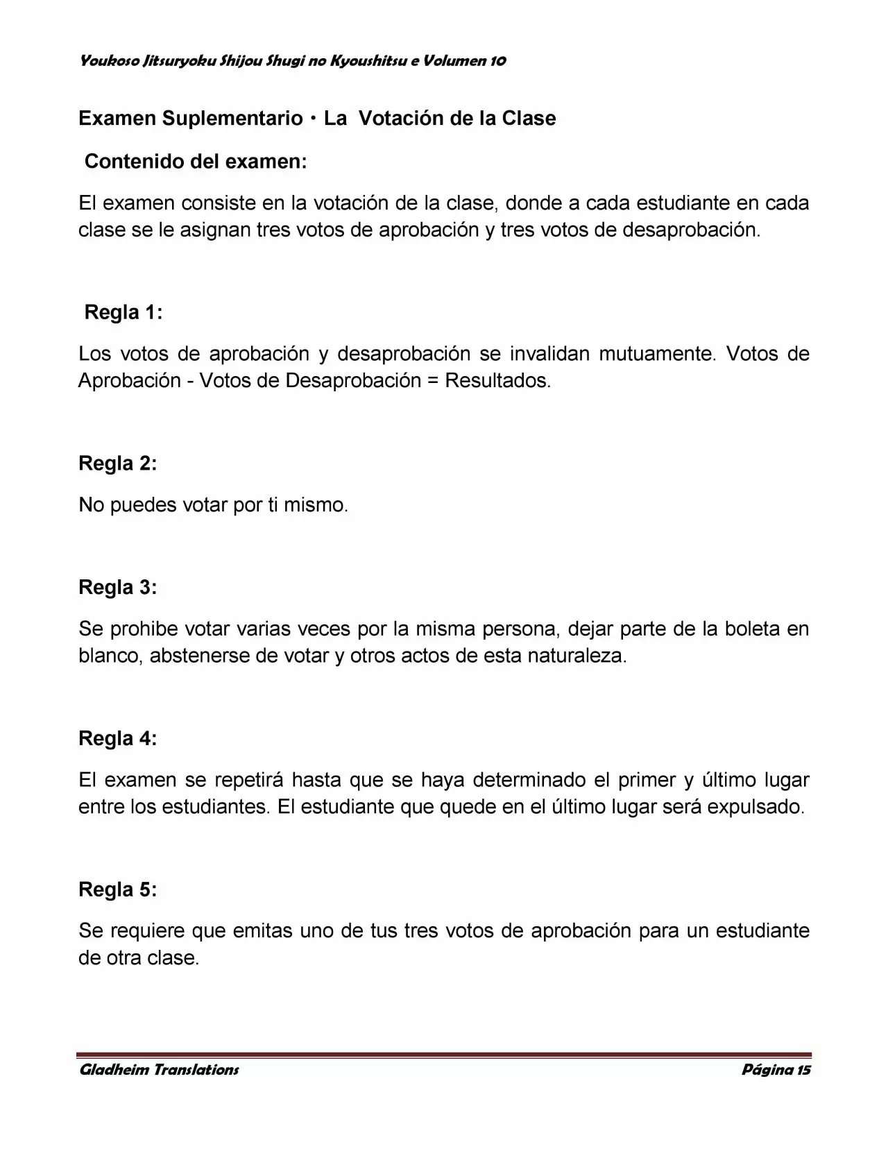 Página 15 del Manga