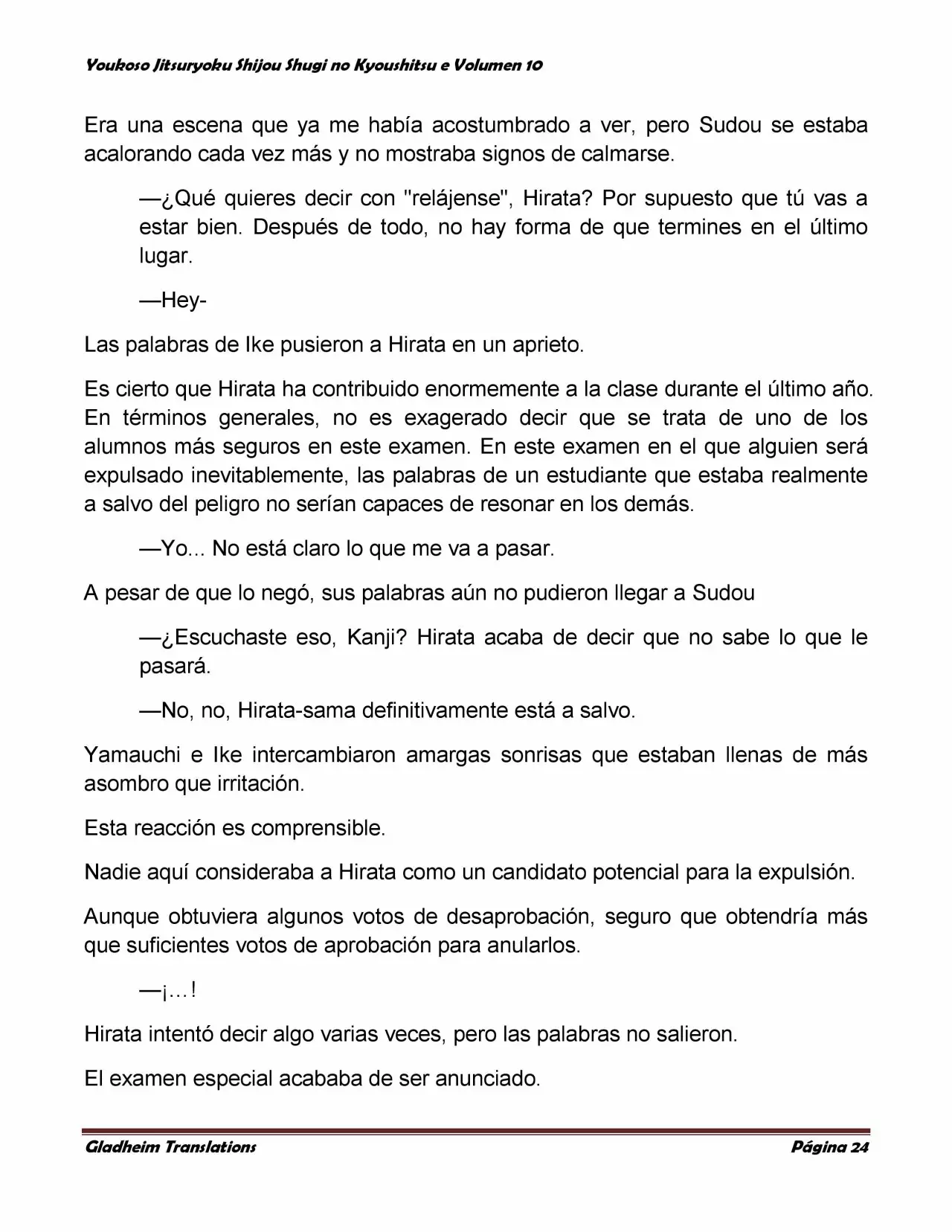 Página 24 del Manga