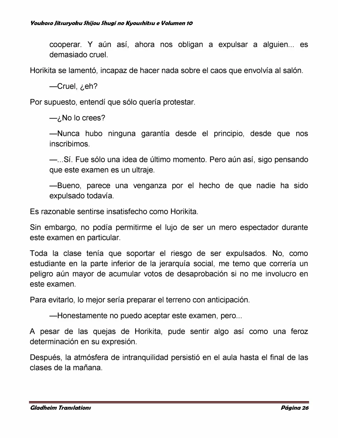 Página 26 del Manga
