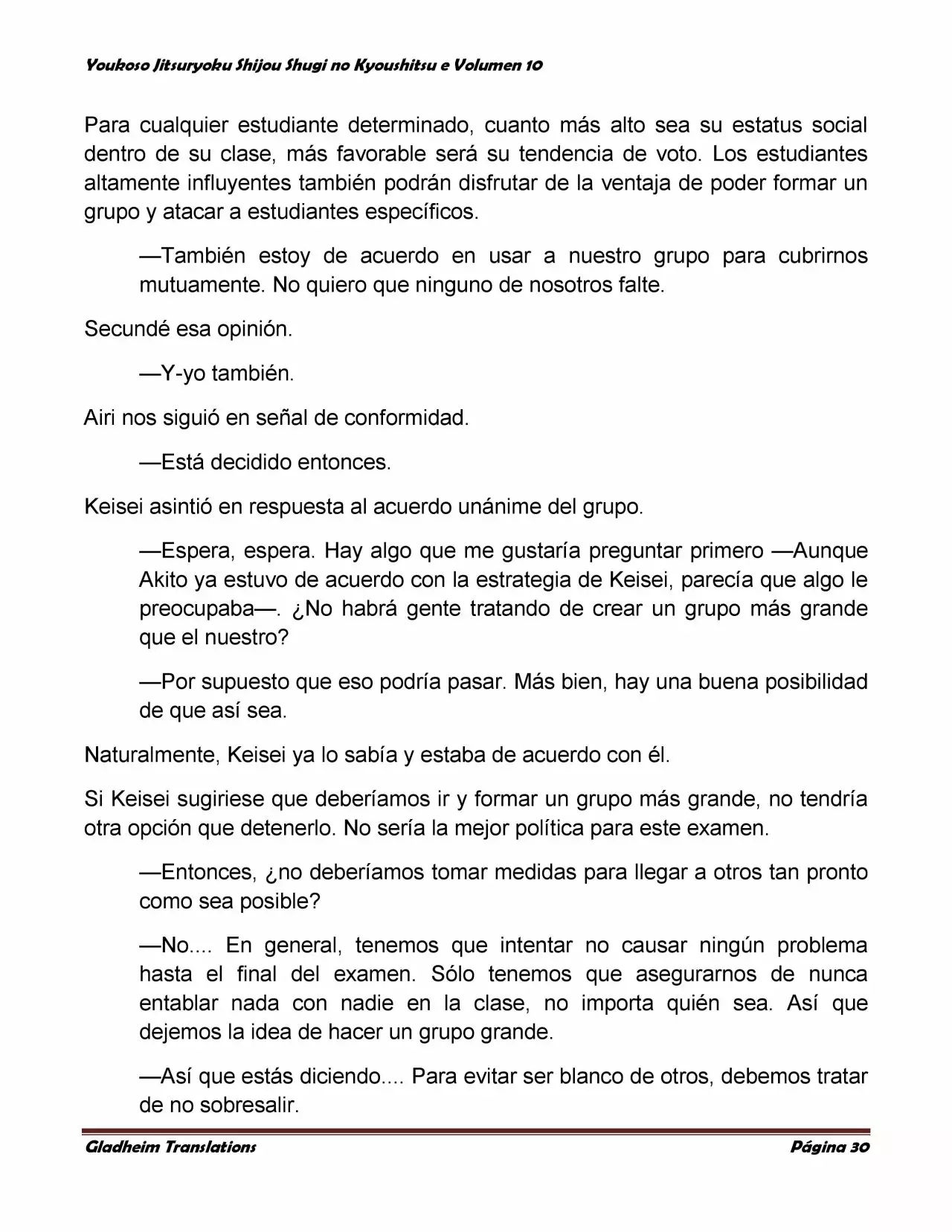 Página 30 del Manga