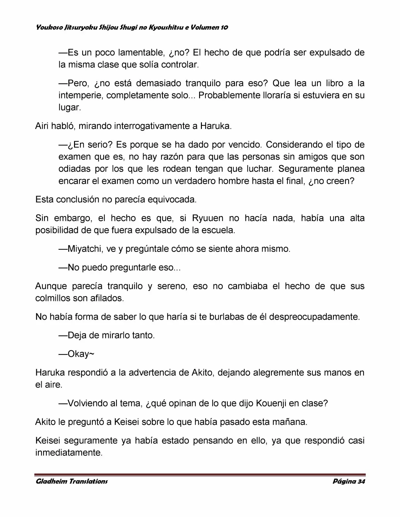Página 34 del Manga