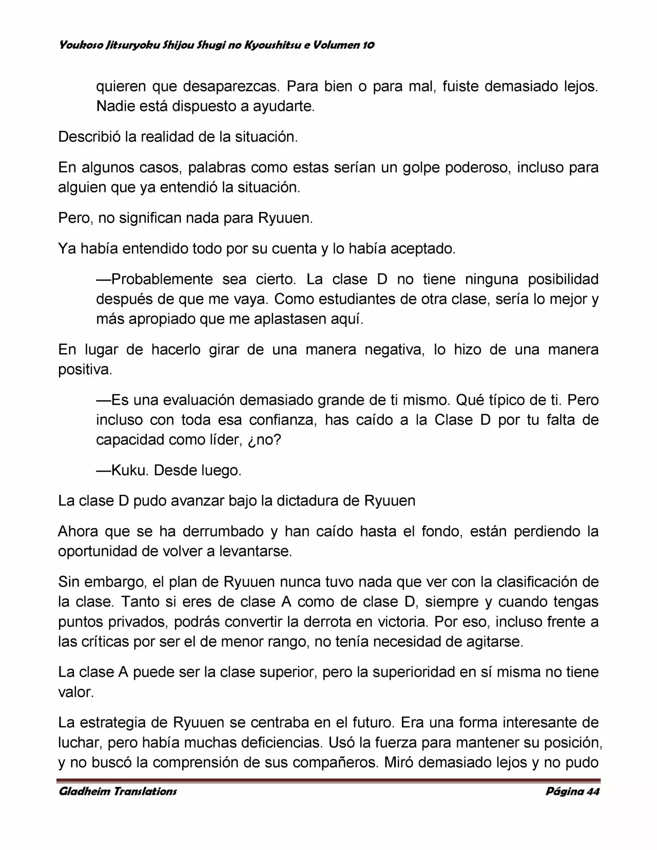 Página 44 del Manga